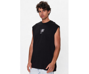 Čierne tričko bez rukávov Calvin Klein Jeans