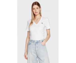 Calvin Klein Jeans dámske véčkové tričko biele