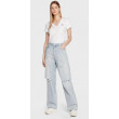 Calvin Klein Jeans dámske véčkové tričko biele Calvin Klein Jeans dámske véčkové tričko biele