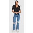 Calvin Klein Jeans dámske véčkové tričko čierne Calvin Klein Jeans dámske véčkové tričko čierne