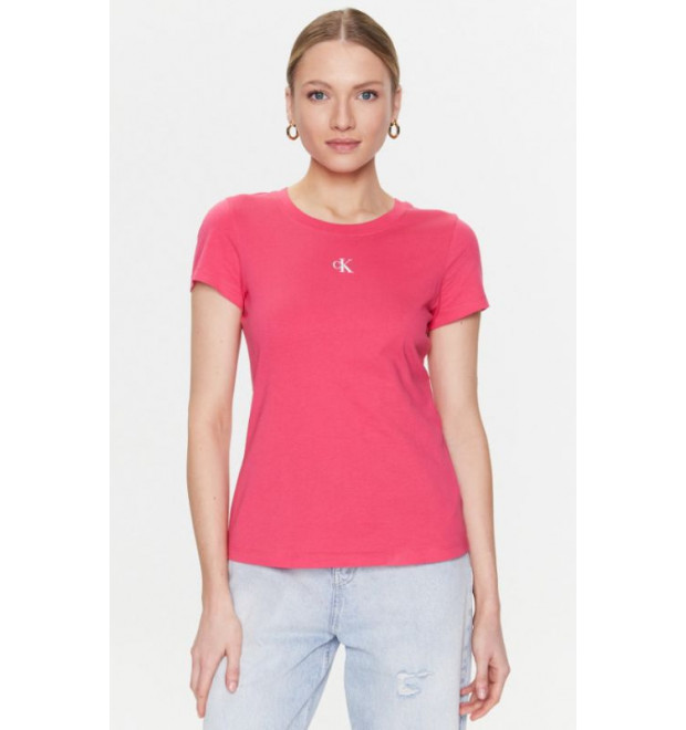 Dámske tričko Calvin Klein Jeans v ružovej farbe Dámske tričko Calvin Klein Jeans v ružovej farbe
