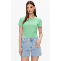 Dámske tričko Calvin Klein Jeans v zelenej farbe Dámske tričko Calvin Klein Jeans v zelenej farbe