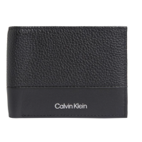 Pánska kožená peňaženka Calvin Klein v čiernej farbe Pánska kožená peňaženka Calvin Klein v čiernej farbe