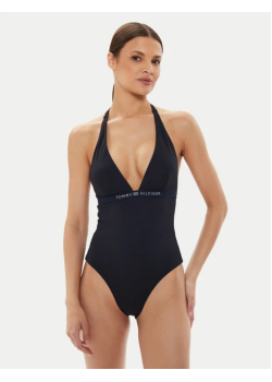 Tommy Hilfiger jednodielne plavky tmavomodré