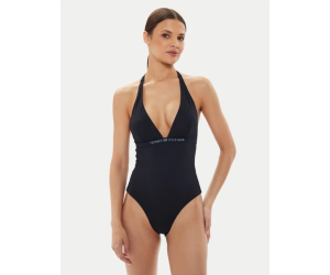 Tommy Hilfiger jednodielne plavky tmavomodré