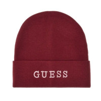 Dámska čiapka Guess v červenej farbe Dámska čiapka Guess v červenej farbe