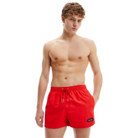 Červené krátke šortky Calvin Klein Červené krátke šortky Calvin Klein
