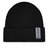 Čierna čiapka Guess Čierna čiapka Guess