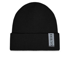 Čierna čiapka Guess
