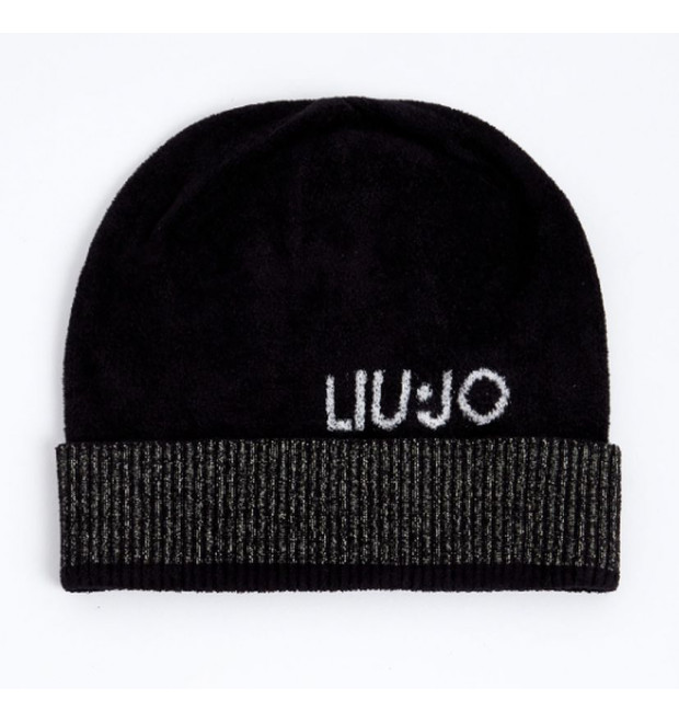 Dámska čiapka LIU-JO v čiernej farbe