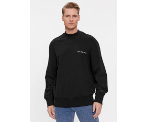 Calvin Klein pánska vyteplená mikina čierna