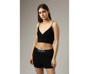 Čierna nevystužená braletka Calvin Klein