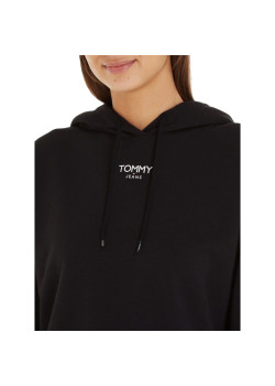 Dámska čierna  mikina TOMMY HILFIGER