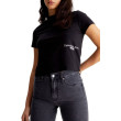 Damske čierne cropped tričko Calvin Klein Jeans Damske čierne cropped tričko Calvin Klein Jeans