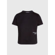 Damske čierne cropped tričko Calvin Klein Jeans Damske čierne cropped tričko Calvin Klein Jeans