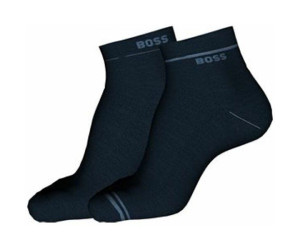 BOSS čierne členkové ponožky 
