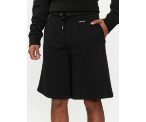 Teplákové kraťasy Calvin Klein v čiernej farbe
