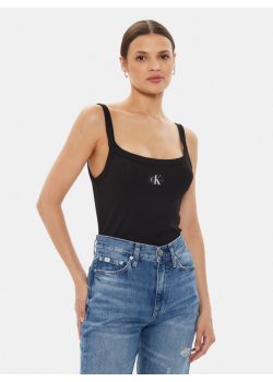 Tielko v čiernej farbe Calvin Klein Jeans