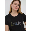 Dámske čierne LIU-JO tričko Dámske čierne LIU-JO tričko