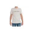 Béžové pánske značkové tričko Calvin Klein 