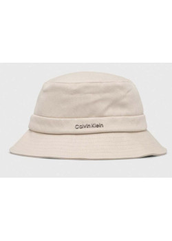 Béžový klobúk Calvin Klein