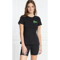 Čierne klasické tričko s krátkym rukávom Calvin Klein Jeans