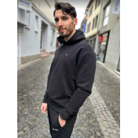Voľná čierna mikina pre pánov Calvin Klein Voľná čierna mikina pre pánov Calvin Klein