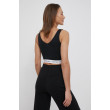 Čierny Crop Top Calvin Klein 