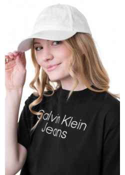 Biela šiltovka Calvin Klein
