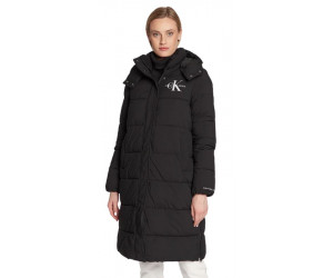 Dlhá čierna dámska zimná bunda Calvin Klein