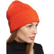 Dámska pletená čiapka Calvin Klein v oranžovej farbe