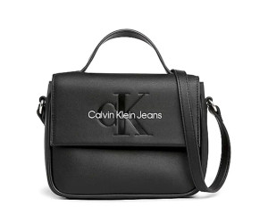 Značková čierna crossbody kabelka Calvin Klein