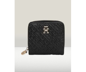 Dámska penaženka s monogramom Tommy Hilfiger čierna