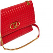 Liu Jo crossbody kabelka so zlatou retiazkou červená Liu Jo crossbody kabelka so zlatou retiazkou červená
