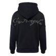 Čierna mikina na zips s kapucňou Guess Čierna mikina na zips s kapucňou Guess