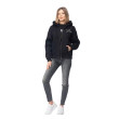 Čierna mikina na zips s kapucňou Guess Čierna mikina na zips s kapucňou Guess