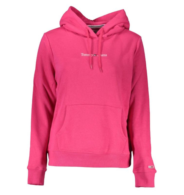 Mikina s kapucňou Tommy Hilfiger ružová Mikina s kapucňou Tommy Hilfiger ružová