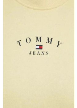 Žltá dámska voľná mikina Tommy Jeans