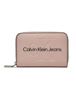 Malá peňaženka Calvin Klein Jeans béžová
