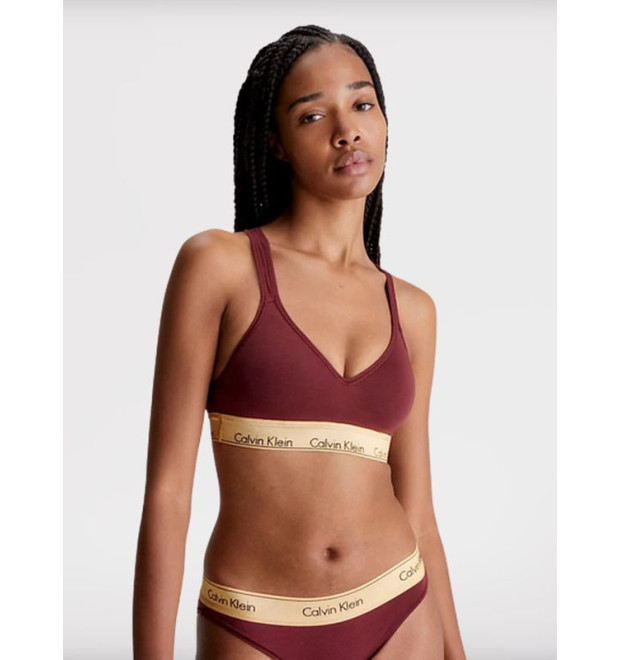 Dámska braletka Calvin Klein vínovej farby Dámska braletka Calvin Klein vínovej farby