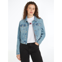 Džínsová bunda Tommy Jeans bledo modrá