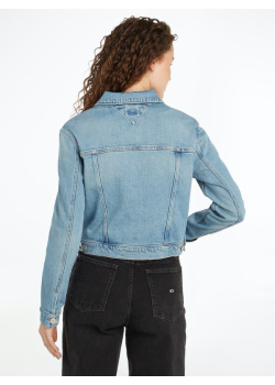 Džínsová bunda Tommy Jeans bledo modrá