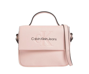 Značková ružová crossbody kabelka Calvin Klein