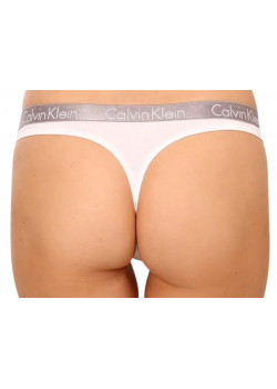 Dámske bavlnené tangá Calvin Klein 3 kusy v balení