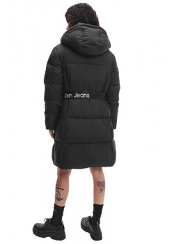Predĺžená zimná bunda Calvin Klein čierna
