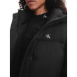 Predĺžená zimná bunda Calvin Klein čierna
