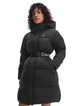 Dámska predĺžená zimná bunda Calvin Klein čierna