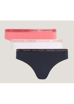 Sada 3 kusov dámskych tango nohavičiek Tommy Hilfiger