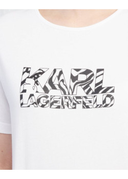 Dámske biele tričko Karl Lagerfeld