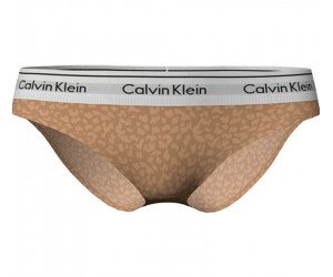 Dámske bikiny Calvin Klein so zvieracím vzorom